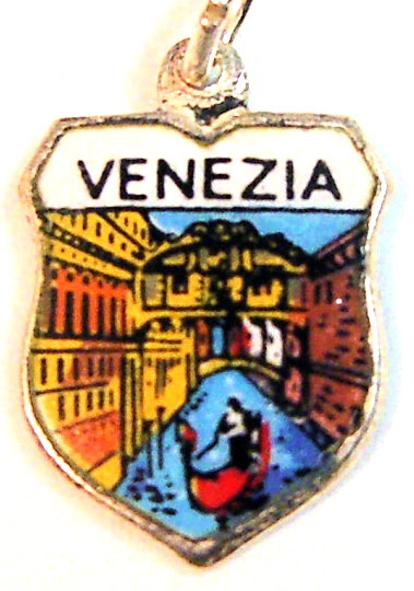 Venezia, Italy - Bridge of Sighs with Gondola